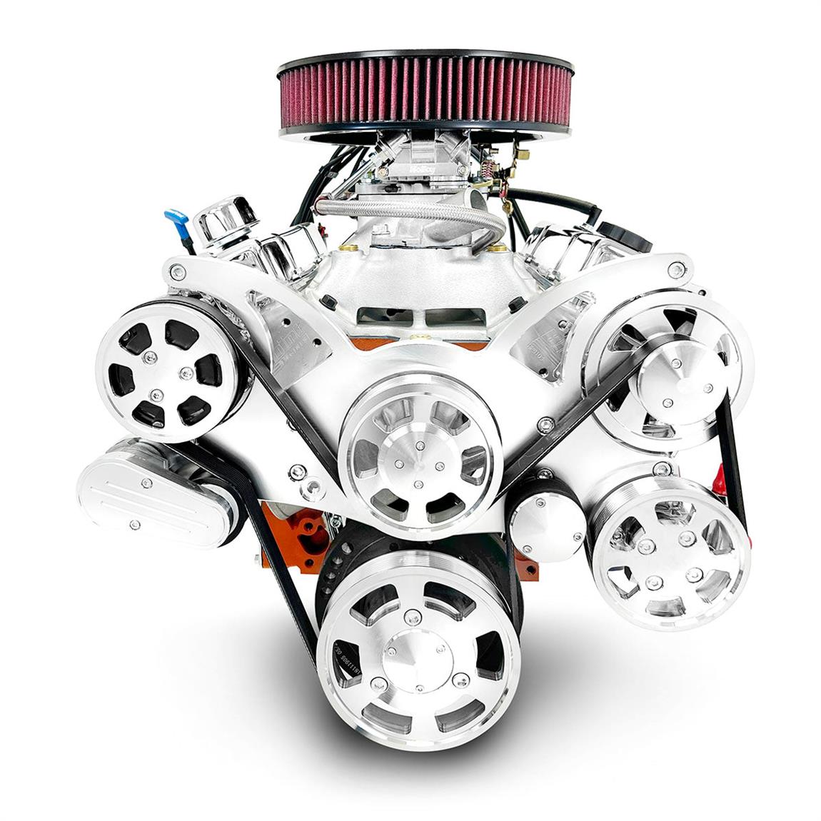 BluePrint Engines B427K700 SBC 427 with 700R4, Carbureted, Pol. - Image 2