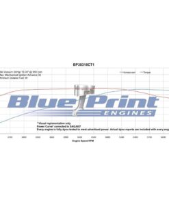 Alternative view of BluePrint BP38318CT1 S/B Chevy 383 Longblock Crate Engine